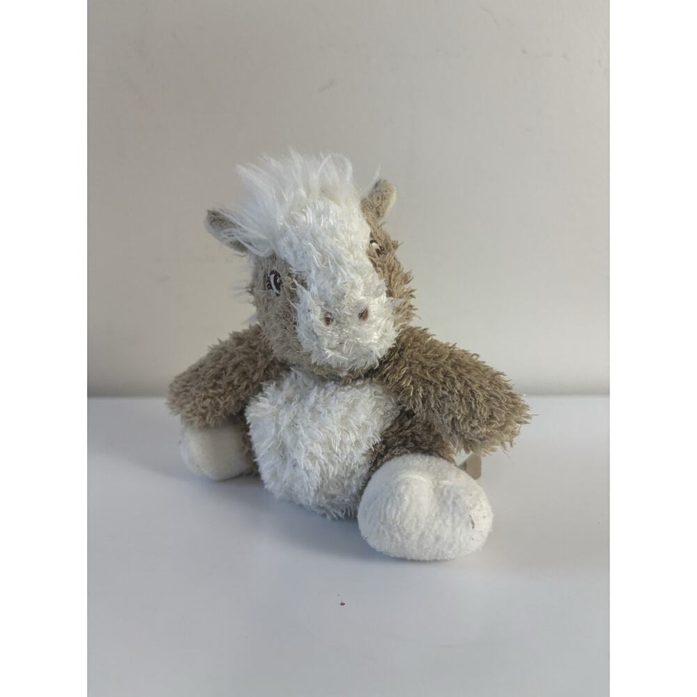 Vtg Y2K 2001 Animal Alley Collectibles Tan White Horse Plush 5” Toys R Us